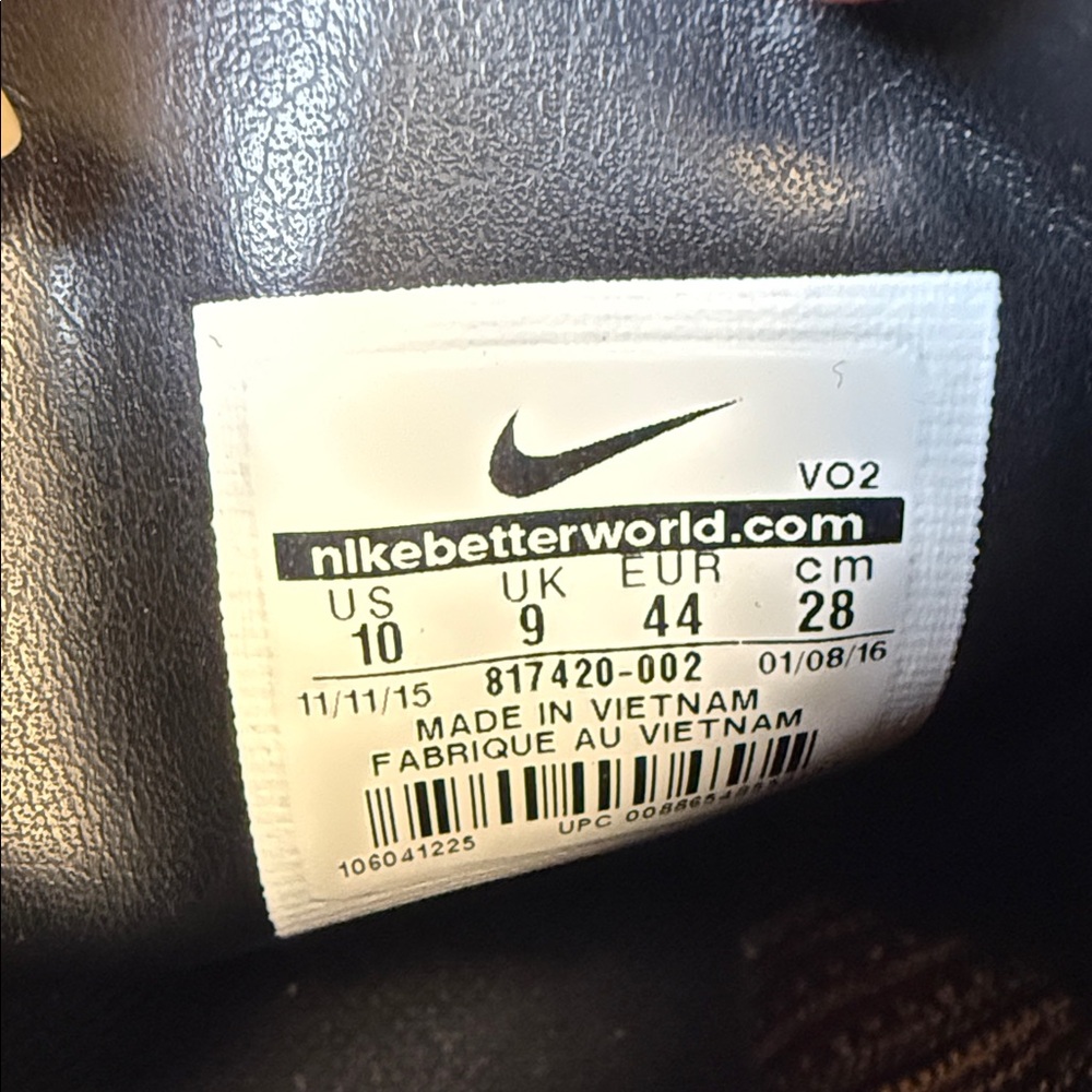 Nike Air Force 1 Ultra Flyknit Mid Multicolor Men's Size 10 US 817420-002 - Picture 2 of 11